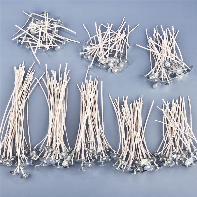 Candle Making Tips - 30pcs Candle Wicks Low Smoke Pre-Waxed