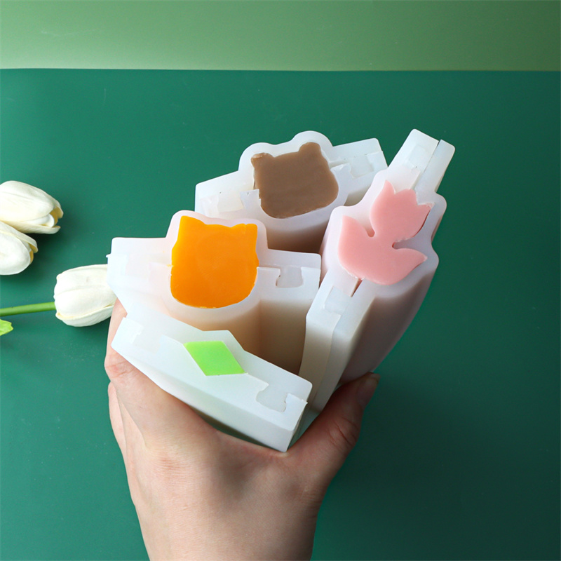 Candle Making Youtube - Cartoon End Cap Log Silicone Soap