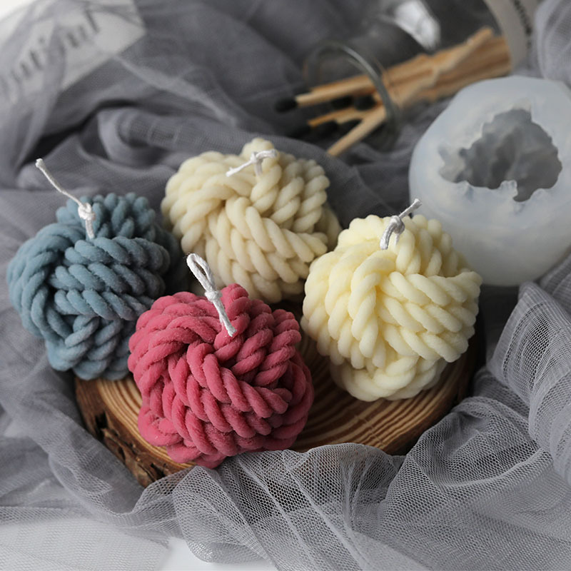 3D Wool Shape Candle Mold Scen - огляд і ціна Candle Making Tips