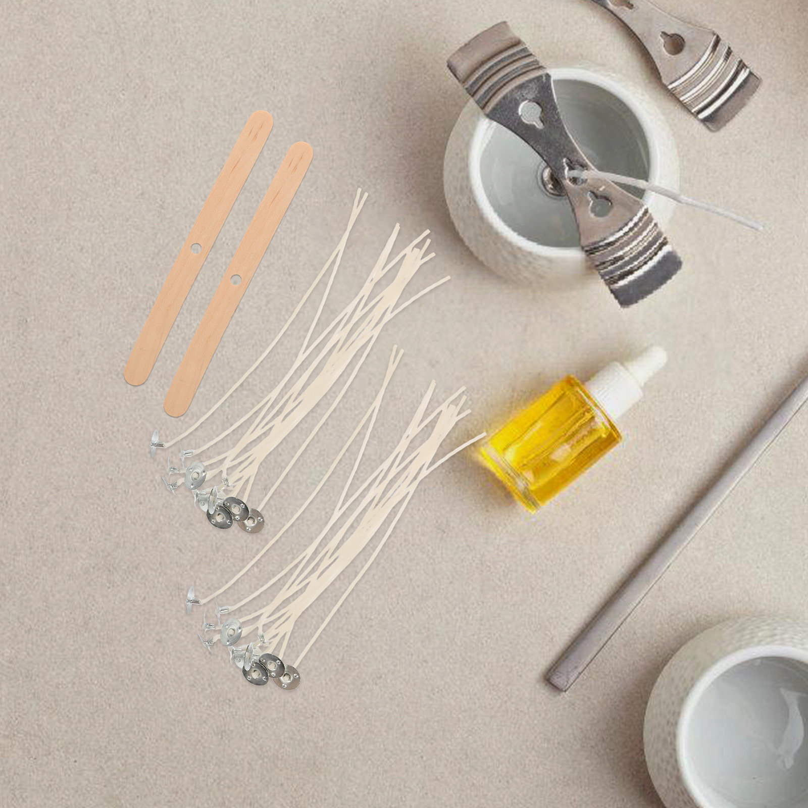 1Set Making Kit Includes Wick  - огляд і ціна Candle Making Kit For Adults