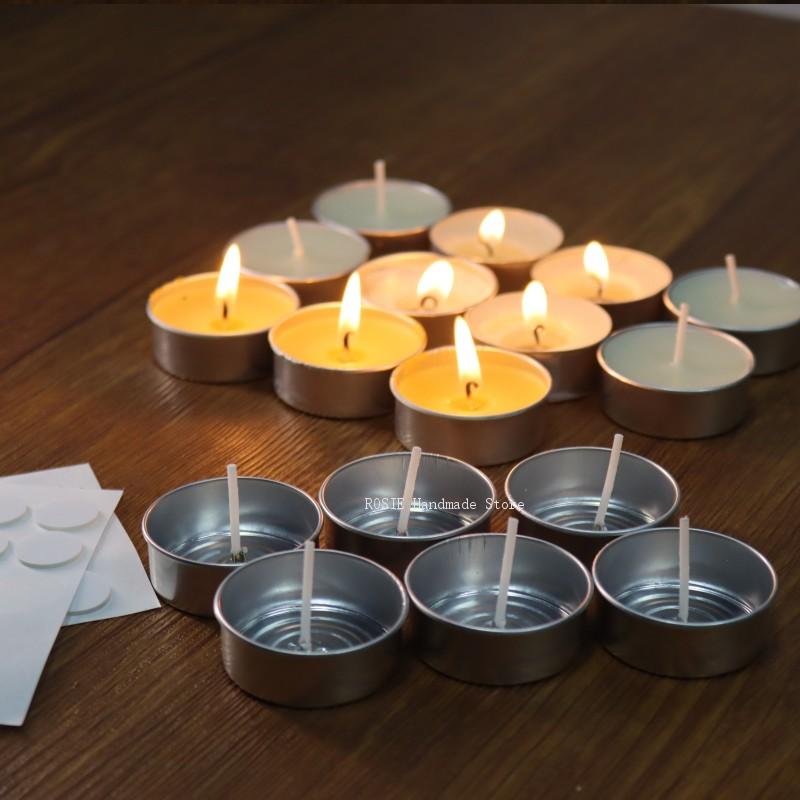 Empty Tea Wax Circular Aluminu - огляд і ціна Candle Making Tips