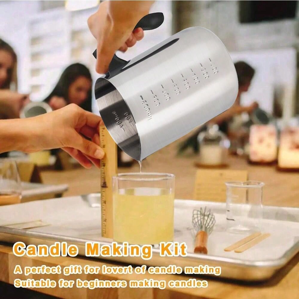 Candle Pouring Pot with Electr - огляд і ціна Candle Making Kit For Adults