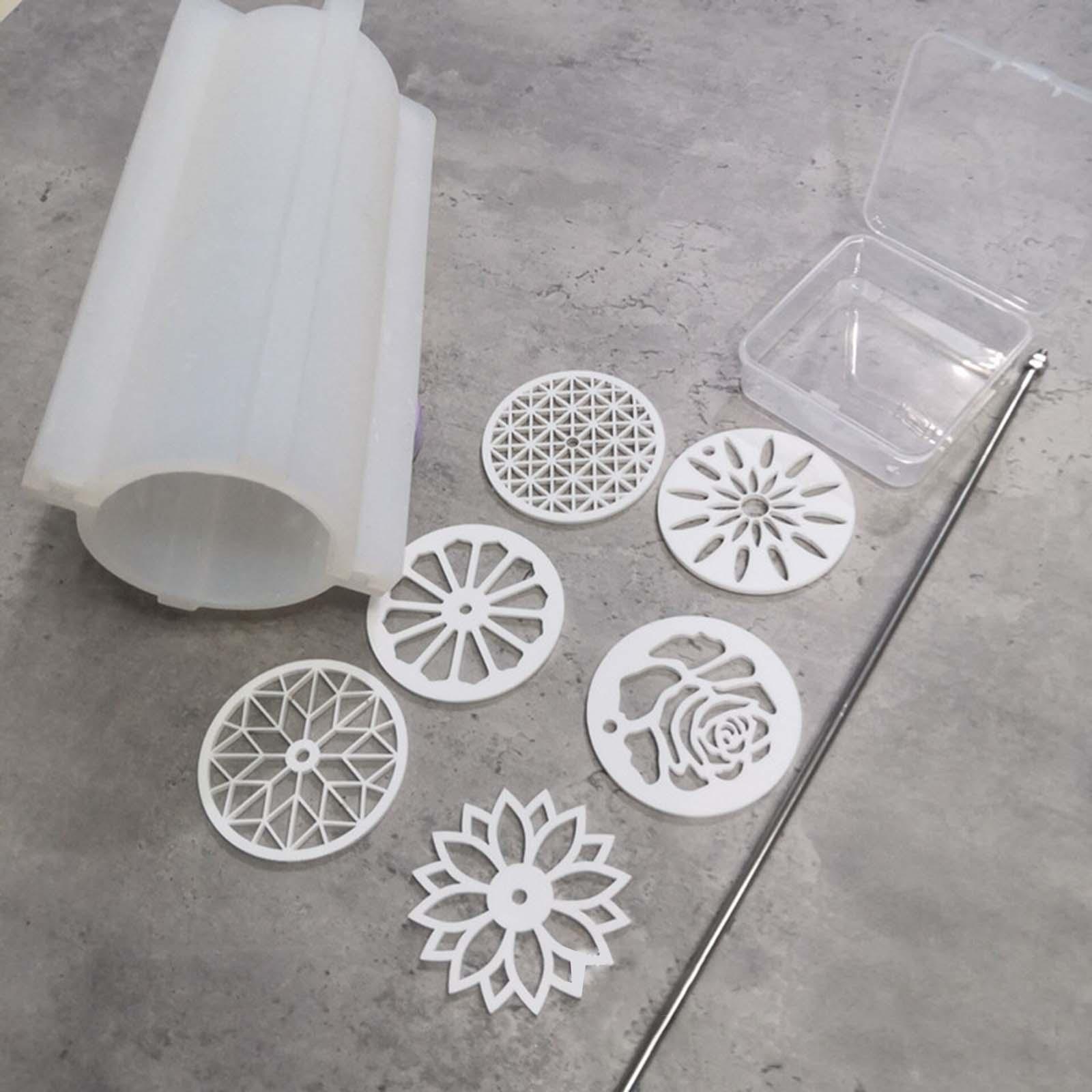 Silicone Tube Column Mold Deco - огляд і ціна Candle Making Youtube