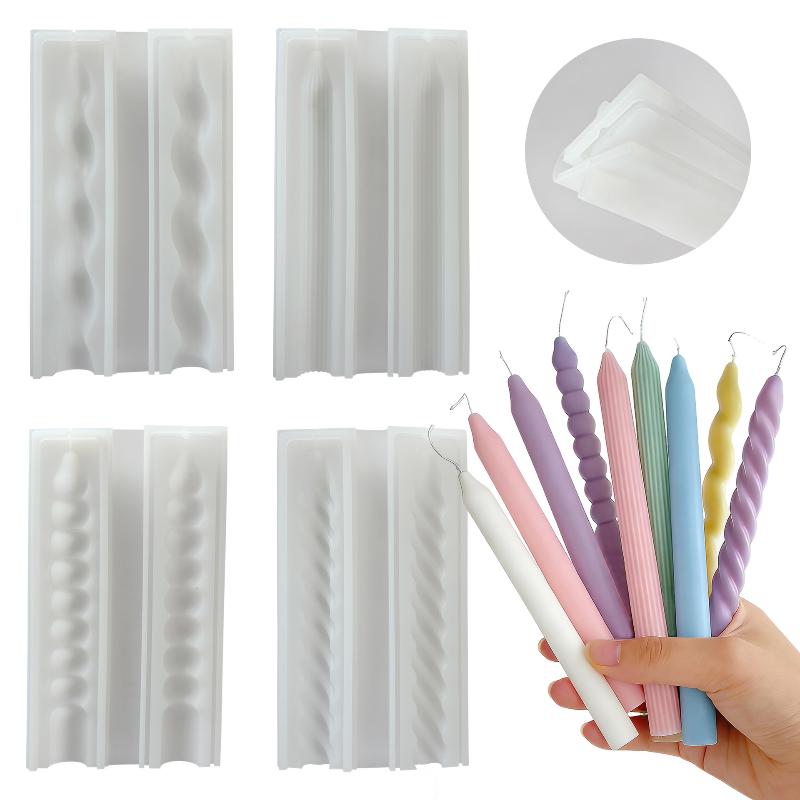 Long Spiral Silicone Candle Mo - огляд і ціна Candle Making Tips
