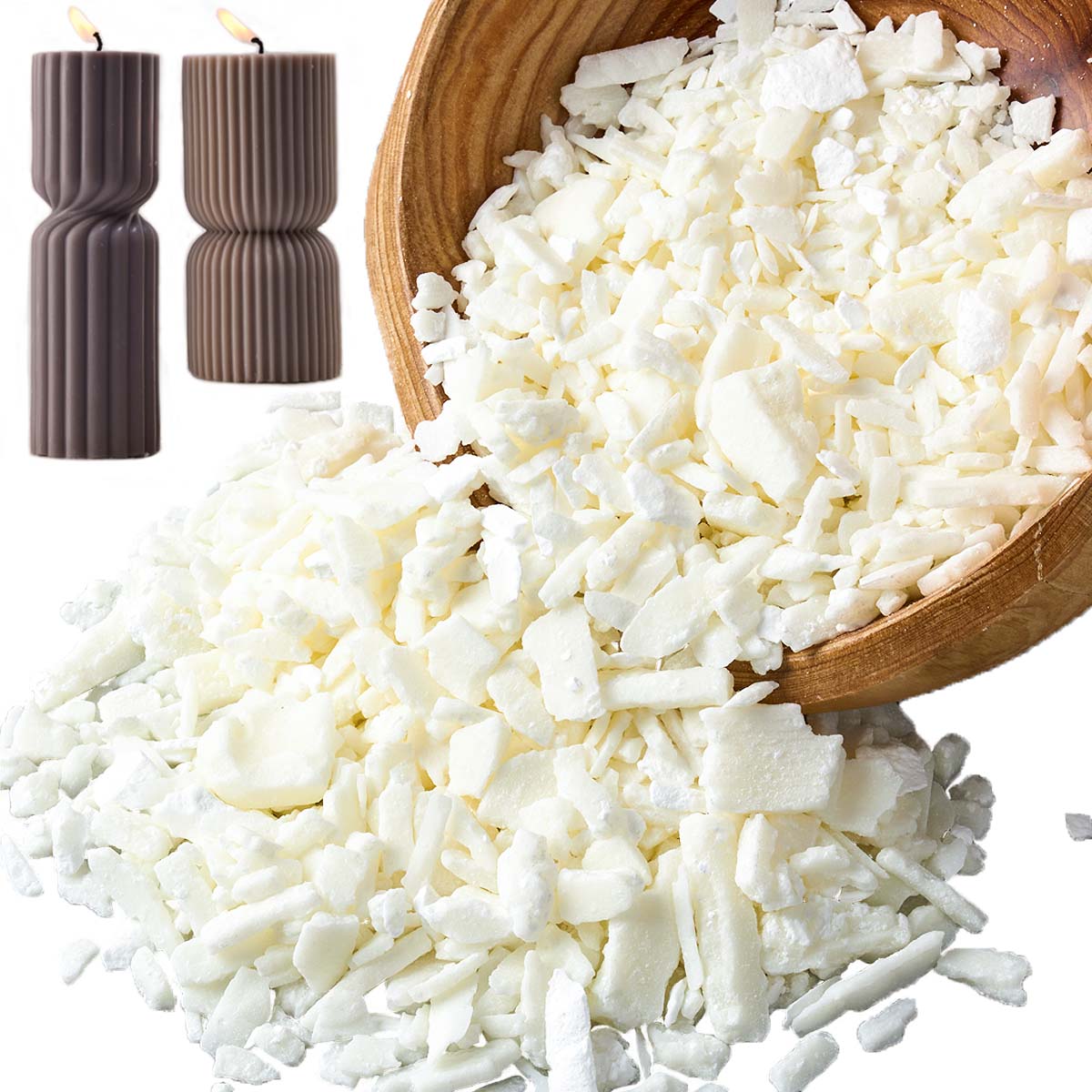 1 Pounds Pure White Soy Wax Fo - огляд і ціна Candle Making Tips