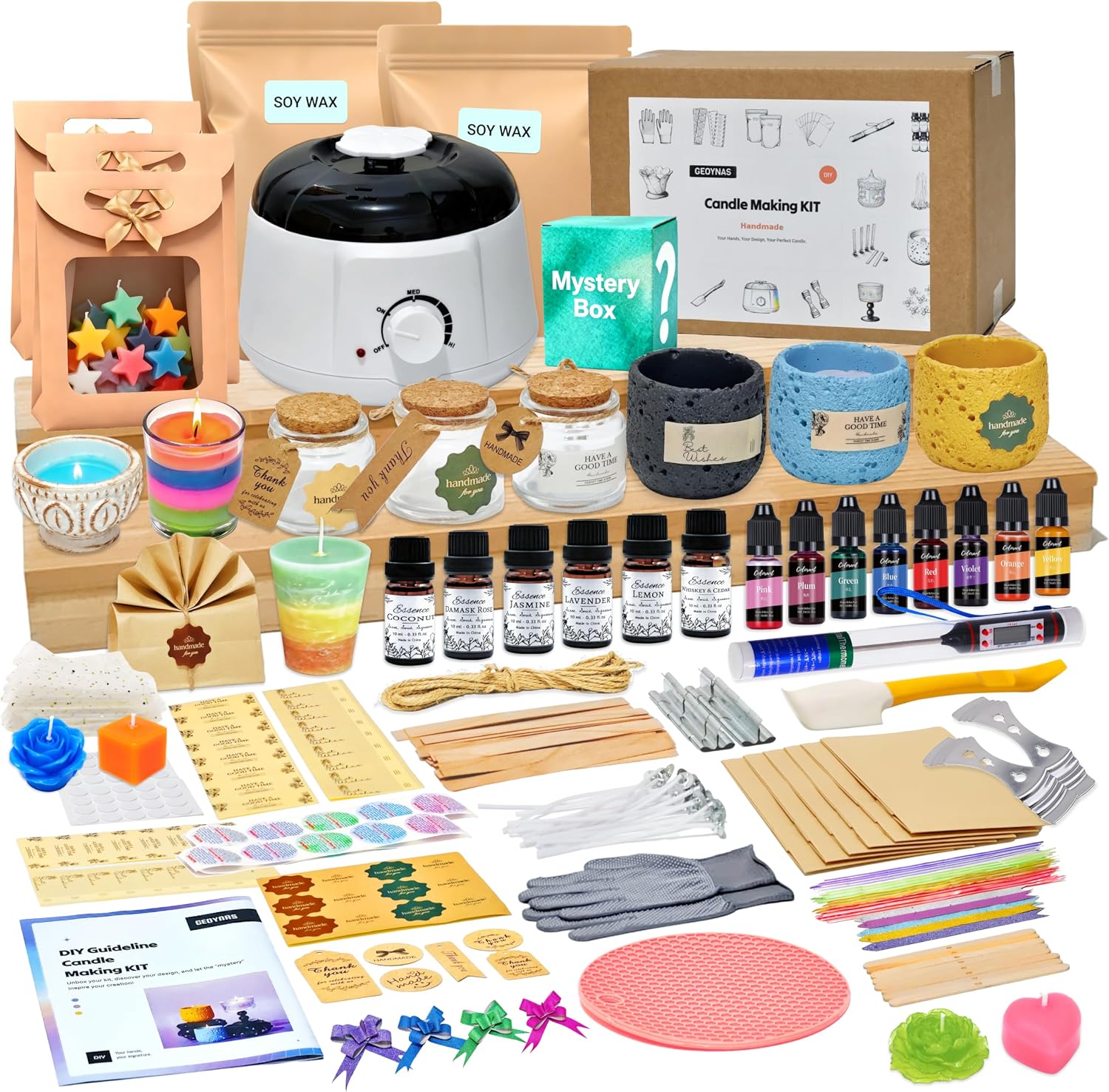 128pcs Candle Making Kit for A - огляд і ціна Candle Making Kit For Adults
