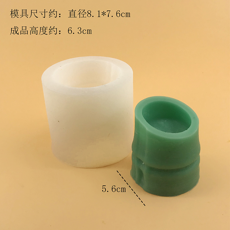 Silicone mold for bamboo tube  - огляд і ціна Candle Making Youtube