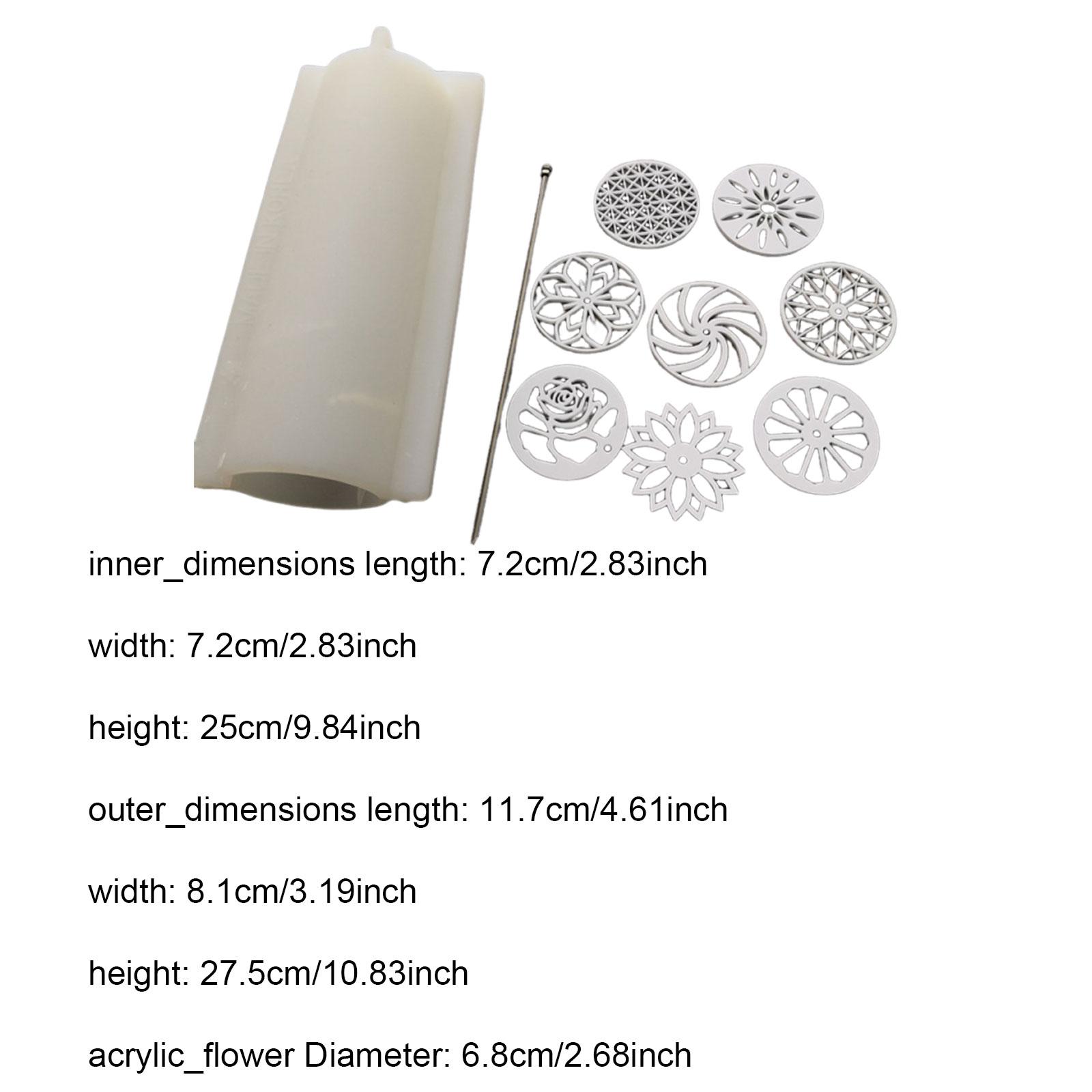Silicone Tube Column Soap Form - огляд і ціна Candle Making Youtube