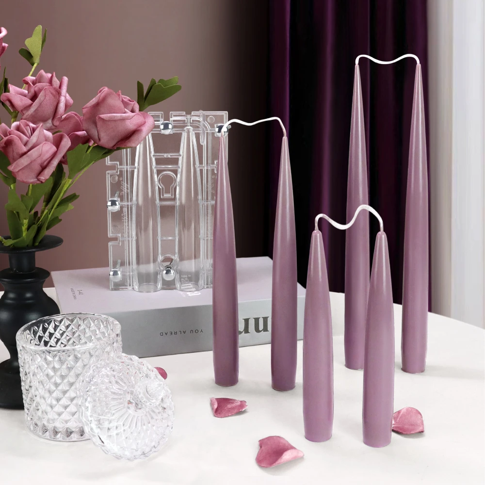Double Pointed Column Candle A - огляд і ціна Candle Making Tips