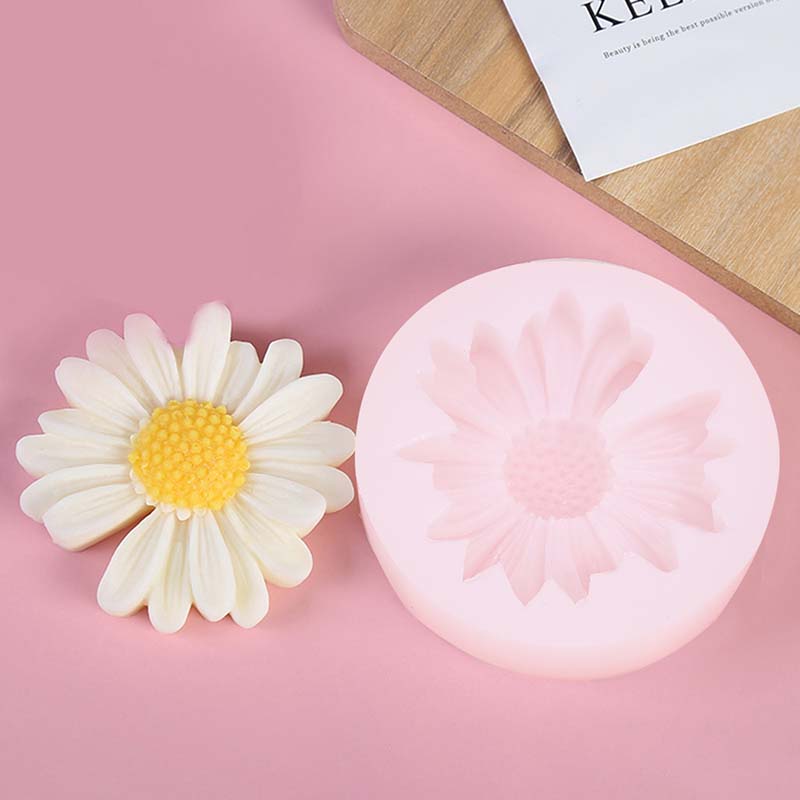 DIY Candle Silicone Mold Daisy - огляд і ціна Candle Making Tips